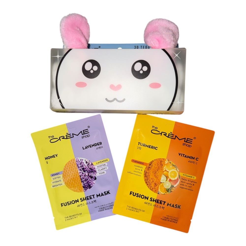 The Creme Shop Spa 3 Piece Facial Bundle